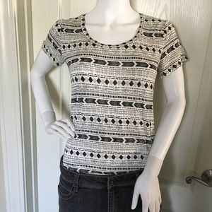 Aztec Print T-Shirt